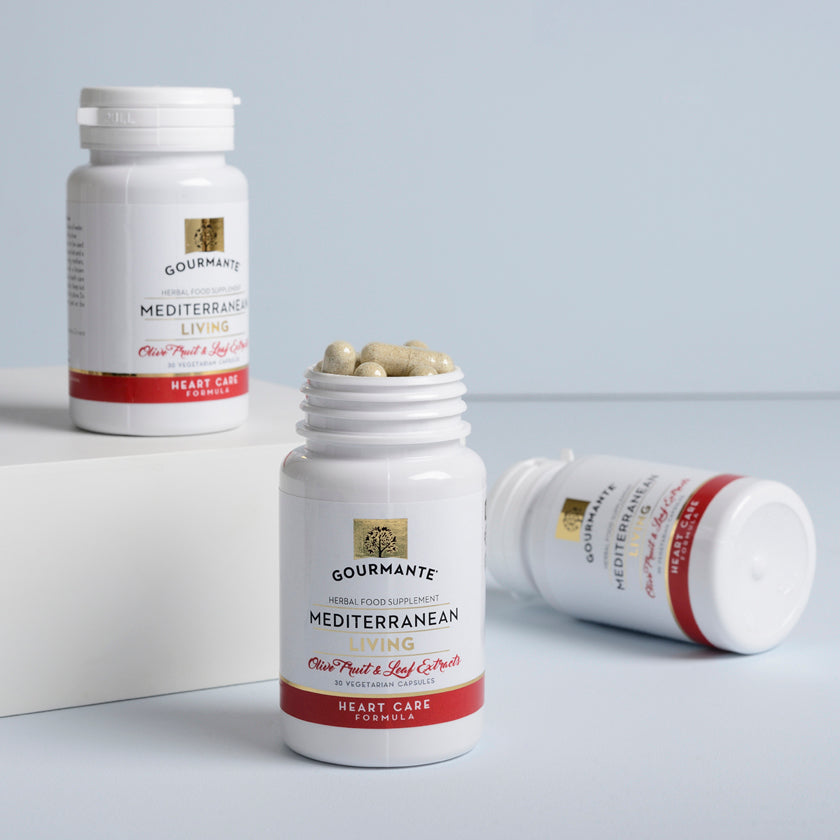 Gourmante Mediterranean Olive Fruit & Leaf Extracts for cardiovascular support