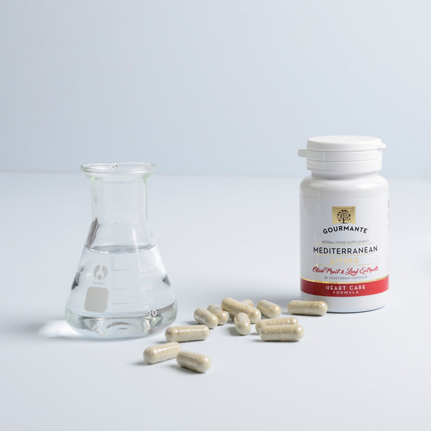 Scientifically developed formula for Gourmante Mediterranean herbal food supplement